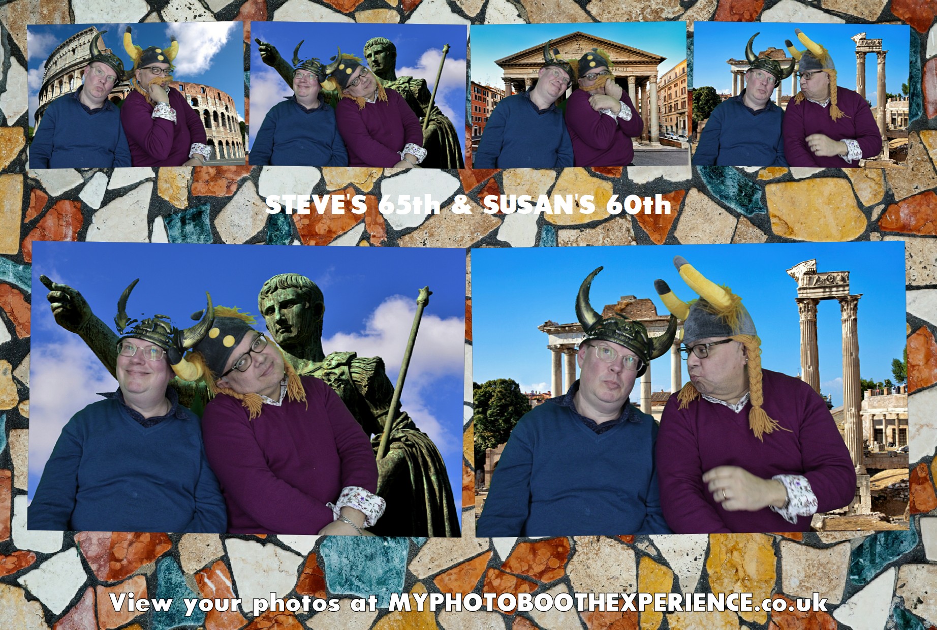 Steve's 65th & Susan 60th Birthday | View more photos from the event at gallery.myphotoboothexperience.co.uk/u/MyPhotoBoothExperienceLtd/Steves-65th-Susan-60th-Birthday